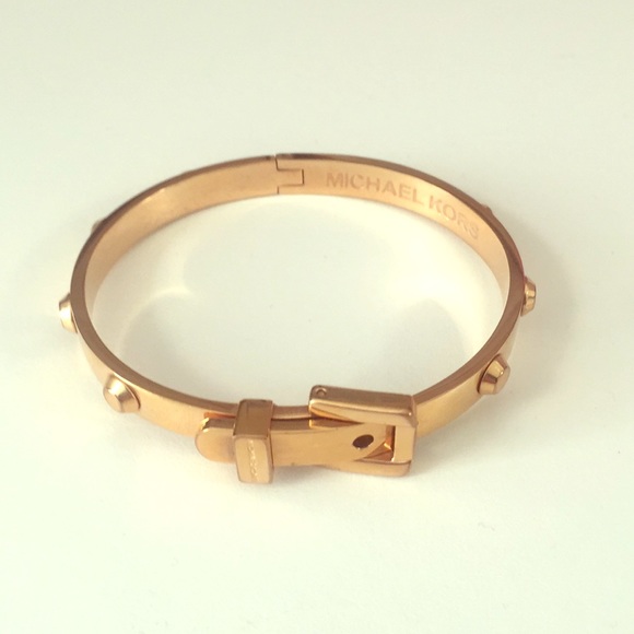michael kors gold belt bracelet